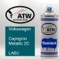 Preview: Volkswagen, Caprigrün Metallic 2C, LA6U: 400ml Sprühdose, von ATW Autoteile West.